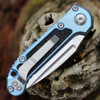 Microtech Knives LUDT Gen III Marfione Select Ice Blue