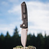 Pro-Tech Rockeye Auto Les George black aluminum knife