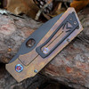 Medford TFF-1 Bronze Titanium (4.0" S45VN Drop Point)
