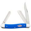 Case Medium Stockman 4318 SS Royal Blue Synthetic handle