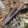Muela BW-6A fixed blade with high-quality leather sheath and leather loop