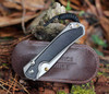 Chris Reeve Sebenza 31 L31-1130 3.61" MagnaCut tanto blade with Bog Oak inlay