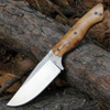 Boker Plus Overnighter 02BP0025 4.57" D2 clippoint with burl wood handle