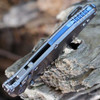 Microtech Marfione SOCOM Elite RAM-LOK Titanium Blue Acc (4.0" M390MK) 160RLS-10SMS3