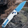 DuraLock crossbar mechanism and deep-carry pocket clip detail Kershaw Cryo Raw