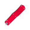 cobratec red aluminum double action otf