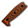 ESEE 4 3D G10 Replacement Handle Orange Black ESEE4-3D-006