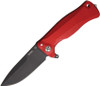 LionSteel SR11 ARS Red Aluminum (3.5" Sleipner Black)