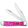 Case Trapper Pink Crackle Kirinite (10254 SS) 16160