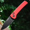 Shop the Pro-Tech Scapegoat Compact Auto RCS1103Red with MagnaMax DLC blade. In stock now at Knifeworks.