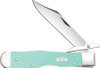 Front View: Case Cheetah Cub knife open 2.75 inch clip blade Tru-Sharp stainless