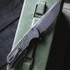 Pro-Tech Mordax MX106-NEXUS DLC black deep carry clip, tip-up right-hand carry, lanyard hole
