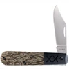 Case XR Barlow 2.5 inch CPM S35VN clip point blade open, stonewash satin finish, nail nick opener
