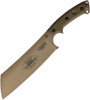 TOPS Lil Chete TPLLCH250 250th Anniversary fixed blade, 8.38 inch 1095 carbon steel blade, green micarta