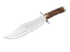 Muela Rhino RHINO-25A 02MU220 9.72 Inch X50CrMoV15 Stainless Full Tang Bowie Fixed Blade Right Side View