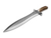 Muela Stag 02MU030 10.55-inch 4116 Stainless Fixed Blade Knife with Natural Stag Handle
