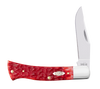 Case Axe Handle 31942 peach seed jig dark red bone carbon steel slip joint knife 2026 Bill Ruple USA made