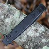 Boker Plus Stiletto 3.5 All Black 06EX751 black micarta handle stainless bolsters