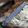 Boker Plus Stiletto 5.0 All Black 06EX753 black micarta handle stainless bolsters