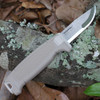 Morakniv Amberg Compact (S) — 7.72 in. Fixed Blade, 12C27 Stainless, Tan Handle (14748)