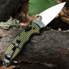 Spyderco Manix 2 Salt C101GBKYLMCP2 CPM MagnaCut satin clip point — Golden Colorado USA stamp, Round Hole opener, plain edge