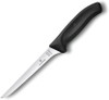 Victorinox Fibrox Pro Boning Knife VN6841315 6" High Carbon Stainless Black Fibrox Handle Right View