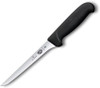 Victorinox Fibrox Pro Boning Knife Straight Narrow VN5640315BK 6" High Carbon Stainless Black Fibrox Right View