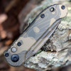 Microtech LUDT S/E Gen III Signature Series - 3.40" Bohler M390MK -Topo Badlands Camo Blade, Badlands Camo Smooth Aluminum Handle - 1135S-1TPBNCS-Z4