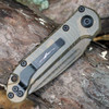 Microtech LUDT S/E Gen III Signature Series - 3.40" Bohler M390MK -Topo Badlands Camo Blade, Badlands Camo Smooth Aluminum Handle - 1135S-1TPBNCS-Z4