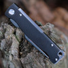 Boker Plus Atlas Fork 09BP0019 blackwash stainless handle — ergonomic Atlas series design, pocket clip, lanyard hole, 1.69 oz