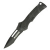 Smith & Wesson Black Ops 2 SWBLOP2B black polymer handle closed, drop point assisted opening folding knife