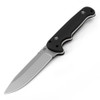 Maserin Colt Outback fixed blade knife (MAS926G10N) shown against a plain background, featuring a textured black G10 handle with a two-branch symmetrical guard, a 5.51-inch stonewashed drop point blade in Böhler N690 steel