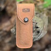 Buck 110 250th Anniversary - 3.75" 420HC Clip Point Blade, Crelicam Ebony Handle - 0110BRSUSA1-Leather Sheath