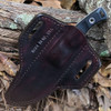 Microtech Akris 95-10BK-1 - 3.70" Bohler M390MK Stonewash Drop Point Blade, Black G-10 Handle