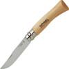 Opinel No. 07 000654 Sandvik 12C27 Satin Yatagan Blade Open Detail View