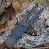 Microtech Dirac D/E Signature Series "Plague Outbreak" OTF - 2.88" M390MK Double Edge Dagger Blade, Distressed Green/Red Aluminum Handle - 225-1PLOBS