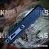 Microtech Ultratech Spartan 12234TP-10 machined titanium clip ceramic ball — tip-down ambidextrous, stainless Torx, 4.99 in closed