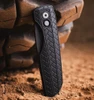 Pro-Tech Synapse 2 Black Herringbone Aluminum Handle Detail View