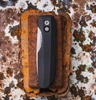 Pro-Tech Synapse 2 Solid Black Aluminum Handle Detail View