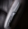 Pro-Tech Brend Classic MagnaCut DLC Black Drop Point Blade Open Detail View