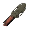 Benchmade SlipRidge Fixed 15650 OD Green Boltaron Modular Sheath Detail View