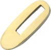 Brass Guard BL011G 1.63 Inch Knifemaking Component Front View