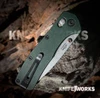 Buck Range Trail Worn Elite 0791GRS2 Crossbar Lock Mechanism Detail View