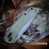 Zero Tolerance 0203GRM390 Olive Drab Micarta Handle