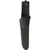 Mora Kniv Basic 511 (01830) 3.5" High Carbon Steel Drop Point Plain Blade, Green Polymer Handle, Black Molded Polymer Sheath