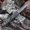 Microtech Dirac 225-13APBNHXCS Böhler M390MK bronzed apocalyptic — 2.92 in, 0.079 in thin, flat grind, plain edge, 7.25 in overall