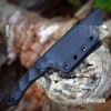 Stroup Knives GP2 Fixed Blade Black Kydex Belt Sheath View