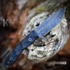 Stroup Knives GP2 Fixed Blade - 3.75" Forged 1095HC Rock Tumbled and Acid Etched Blade