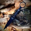 Benchmade SOCP Single-Edge Dagger Black Handle Detail View