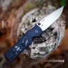 Hogue Saxum 24679 open, stone tumbled CPM MagnaCut drop point blade, black aluminum handle with black G-Mascus G10 insert